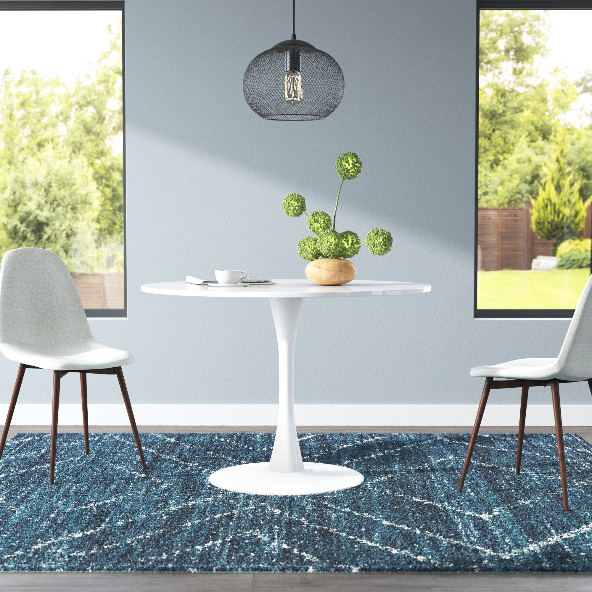 Wrought Studio™ Kendalle Pedestal Dining Table & Reviews